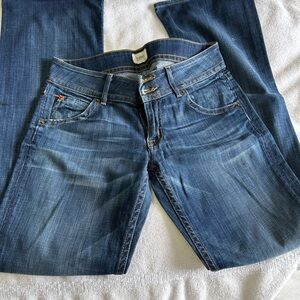 Hudson Jeans Women's Boot Cut Dark Blue Denim